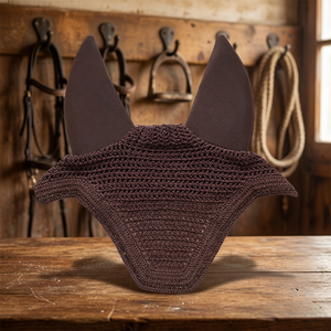 Breathable Durable Reusable Safe Reliable Equestrian Horse Ear <b>Bonnets</b> Fly Guard Noise Reduction Large Animal Riding Accessories - Product Image 3