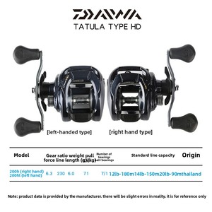 <span class=keywords><strong>Moulinet</strong></span> de pêche à lancer DAIWA <span class=keywords><strong>TATULA</strong></span> Leiqiang pour la pêche en mer et la pêche à la carpe noire, <span class=keywords><strong>moulinet</strong></span> de <span class=keywords><strong>casting</strong></span> américain pour gaucher - Product Image 6