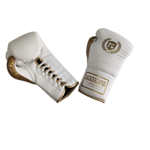 Guantoni da Boxe Personalizzati di Alta Qualità 8oz per Bambini, Guanti Professionali in Pelle PU con Lacci, Importazione all'Ingrosso per Allenamento MMA - Product Image 3