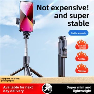 Asta per Selfie con Supporto Overhead Anti-Shake, Rotazione a 360 Gradi, Universale Portatile per iPhone da Viaggio - Product Image 6