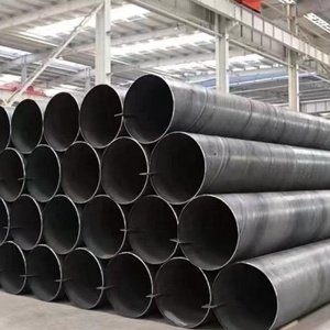 API 5L SSAW-Stahlrohr mit großem Durchmesser ASTM A36 Spiral-Unter pulvers chweiß rohr für Öl-und Wasser leitungen - Product Image 5