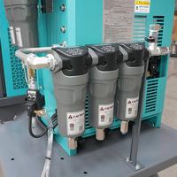 Compresseur d'air haute efficacité à faible bruit 2,3 m³/min 15 kW pour machine de gravure, compresseur d'air portable pour sculpture sur MDF