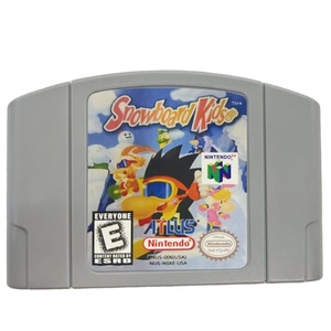 Nueva versión Retro USA NTSC para <span class=keywords><strong>Nintendo</strong></span> <span class=keywords><strong>64</strong></span> Cartucho de videojuego Kids 1 & 2 Snow <span class=keywords><strong>Board</strong></span> hecho de plástico - Product Image 1