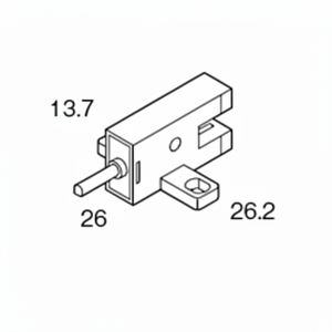Pour PANASONIC petit produit de PM-T44 optique micro capteur photoélectrique en forme de U - Product Image 1