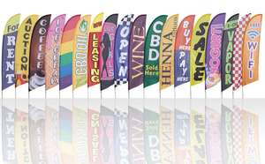 Vente directe du fabricant, drapeau <span class=keywords><strong>de</strong></span> plage <span class=keywords><strong>de</strong></span> haute qualité, grand logo personnalisé, tissu polyester, impression numérique - Product Image 2