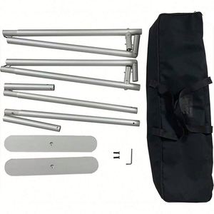 Direct Factory Sale Aluminum Tube <b>Frame</b> Photo Booth <b>Backdrop</b> Stand with Pillowcase Digital Printing Techniques for Graphics - Product Image 5