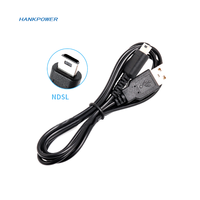 Câble de charge de haute qualité pour console de jeu NDSL, noir, 1,2 m