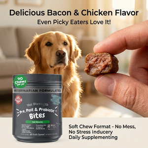 Veterinary-Strength Dog Probiotic + Prebiotic + Postbiotic Soft Chews with Pumpkin Digestive Enzymes &amp; Immune Support - Product Image 5