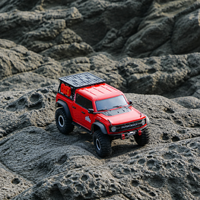 Camionnette RC 4x4 réaliste 1:10 RGT EX86150 avec essieux portiques et différentiel à 2 vitesses verrouillable pour ESC RTR Adultes 2.4G