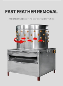 HHD Factory Direct Sale SD40 Newest Small Size Poultry Portable <strong>Chicken</strong> <strong>Plucker</strong> - Product Image 4