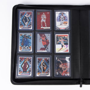 प्रीमियम टॉपलोडर बाइंडर 4 9 पॉकेट होल्ड 252 288 कार्ड टोलोडर कार्ड जिपर बिंदर कस्टम tcg 9 पॉकेट टॉप लोडर - Product Image 5