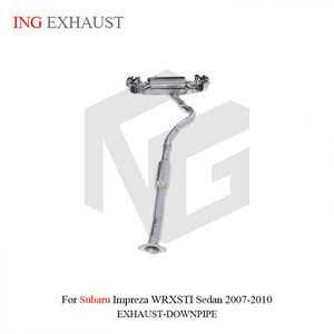 Válvula de escape de acero inoxidable de alta calidad ING Catback para <span class=keywords><strong>Subaru</strong></span> <span class=keywords><strong>Impreza</strong></span> WRXSTI Sedan 2007-<span class=keywords><strong>2010</strong></span> con piezas de tubería de rendimiento - Product Image 3