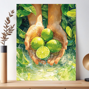 CHENISTORY Peinture par numéros Forêt pour adultes Kit <span class=keywords><strong>de</strong></span> peinture à l'huile DIY Toile numérotée avec peintures acryliques pour décoration murale à domicile Cadeau - Product Image 2