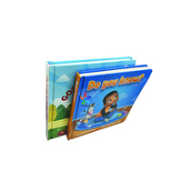 Libro Infantil Personalizado con Ilustraciones - Libro de Tapa Dura con Papel de Arte y Laminación, para Educación Temprana y Lectura entre Padres e Hijos