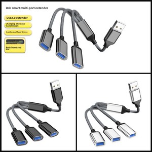 USB 3.0 HUB <span class=keywords><strong>Adapter</strong></span> Type-C Splitter đa-cổng OTG chuyển đổi cho điện thoại di động & máy tính sạc chức năng cho máy tính bảng & <span class=keywords><strong>Ethernet</strong></span> - Product Image 5
