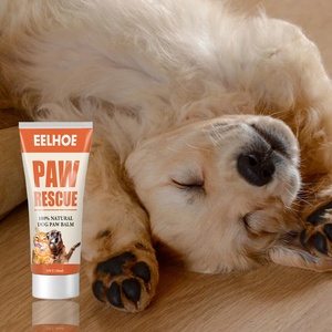EELHOE Crème pour pattes <span class=keywords><strong>de</strong></span> chat, chien et petits animaux, 100% naturelle, végane, hydratante, réparatrice, protection délicate des pattes, parfum frais - Product Image 1