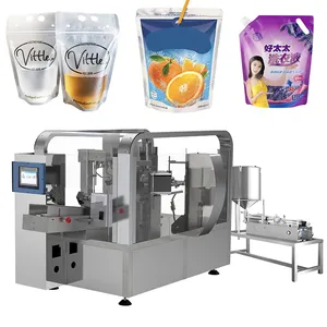 Fabbricazione automatica multifunzione della macchina di rifornimento dell'imballaggio del latte del sacchetto del beccuccio della fabbrica