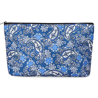 Sac de rangement multifonctionnel et durable AIBILE pour Mahjong, bleu, style américain, en polyester, pour tuiles, portable