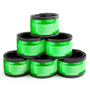 Hstyle LED Armband ชาร์จไฟได้ในเวลากลางคืนสําหรับการมองเห็นสูงสะท้อนแสงเกียร์วิ่งปรับ Light Up Bands - Product Image 3