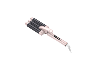 Rizador <span class=keywords><strong>de</strong></span> Pelo Eléctrico <span class=keywords><strong>de</strong></span> Aluminio con Calor PTC <span class=keywords><strong>de</strong></span> Estilizado Rápido Romanbeauty, Rizador <span class=keywords><strong>de</strong></span> Pelo <span class=keywords><strong>de</strong></span> 3 Barriles con Pantalla FND - Product Image 5