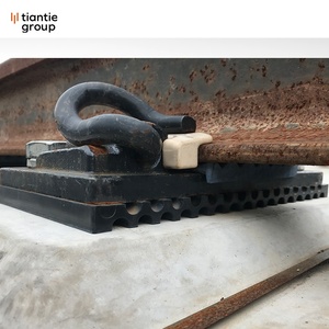 Đường Sắt qua rãnh cao su theo dõi Pad dưới sản phẩm cao su ngủ bê tông cho cơ sở hạ tầng đường sắt - Product Image 5