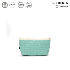 Bolsa de Cosméticos de Viaje Estilo Vintage a Precio Competitivo, con Cierre, de Poliéster, Marca Waffle Rootsmen, Tamaño y Color Personalizables - Product Image 1