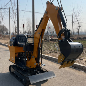 Miniexcavadora de Orugas Pequeña para Comercio Exterior, Máquina de Gancho Pequeña para Uso Doméstico en Interiores, Trituración de Huertos y Excavación Agrícola - Product Image 4