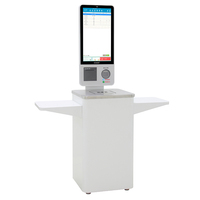 Kiosque de paiement pour caisse libre-service Windows 21.5 ''27'' Kiosque à écran tactile pour restaurant