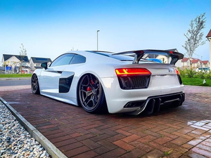 Aileron arrière en Fiber de carbone de style V pour <span class=keywords><strong>Audi</strong></span> R8 Gen2 2017-2019 Offre Spéciale - Product Image 2