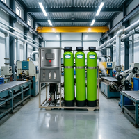 Sistem Pengolahan Air Reverse Osmosis (RO) Industri Kapasitas 2T/H Bahan Stainless Steel Unit Pemurnian Air Standar Baru Garansi 1 Tahun