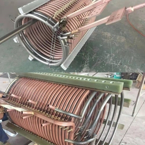 Four de fusion à induction à moyenne fréquence pour ferraille, machine de fusion de fonderie à économie d'énergie, moteur de pompe en acier inoxydable électrique - Product Image 5