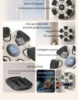 Machine de boxe musicale intelligente OEM, cible électronique murale pour la maison, pour adultes et enfants, entraînement de réaction en intérieur