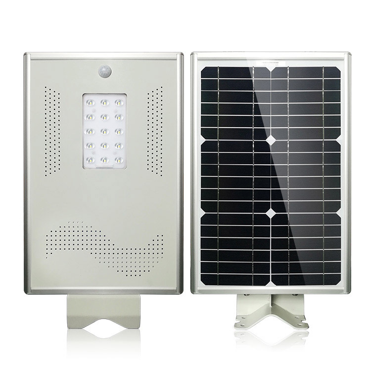 Precio de fábrica 3030 chip solar integrado pir luz de control de luz de calle