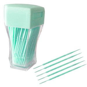 200 bâtonnets de dentifrice en plastique à double extrémité, outil de nettoyage des dents, soins bucco-dentaires, bâtonnets de dentifrice - Product Image 6
