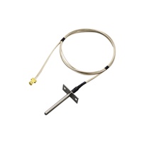 Capteur de température à thermocouple de type K, série NTC, à montage sur bride à 2 trous, 0-1200°C, pour four industriel, four à air chaud, four à cuisson