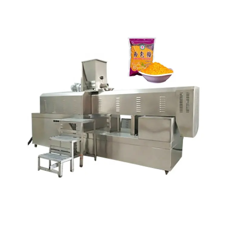 Twin screw food extruder prices puffed corn chips snacks food extruder making machine