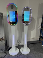 Expédition directe d'usine Miroir tactile interactif de 13,3 pouces pour selfie et photomaton pour mariage ou fête