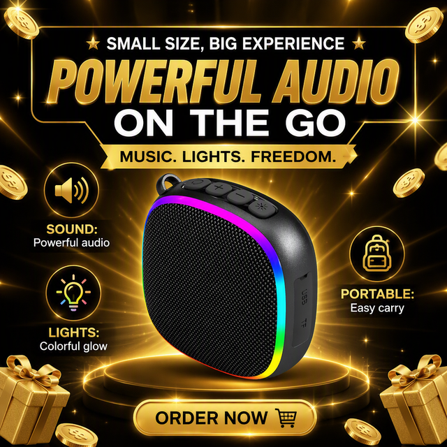 Direct Selling OEM ODM Outdoor Waterproof Portable Bluetooth Speaker IPX6 Mini Wireless Blue Tooth Sports Speakers