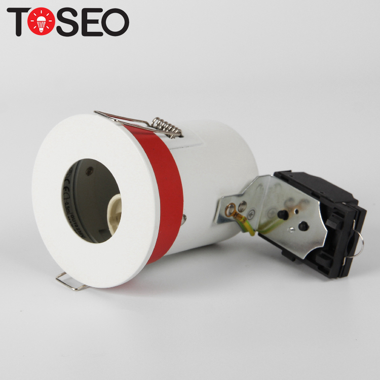 White Recessed Fire Rated Downlights GU10 Die Casting Alu Ip20