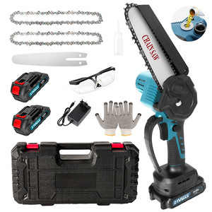 High Power Handheld <b>Cordless</b> <b>Chainsaw</b> OEM DIY Lithium Battery Portable Woodworking Small Saw CS11 <b>Mini</b> <b>Chainsaw</b> CS11 - Product Image 1
