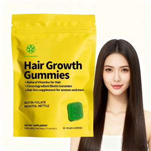 Gomitas de Vitaminas para el Crecimiento del Cabello de Marca Privada para un Cabello, Uñas, Cuero Cabelludo y Piel Saludables, Vitaminas para el Cabello y la Piel para Mujeres y Hombres - Product Image 1