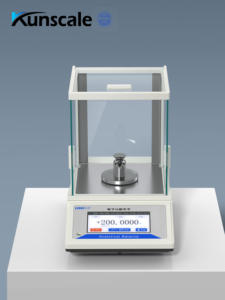 Balance de laboratoire numérique de haute précision 0.1mg avec alarme de surcharge de pare-brise tactile personnalisable OEM - Product Image 5