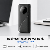 Banco de Energía de 10000 mAh Fabricado en Fábrica, Cargador Portátil de 10000 mAh, Logotipo OEM, Venta al por Mayor para Campamentos y Viajes, Mercados con Certificación CE, FCC y RoHS