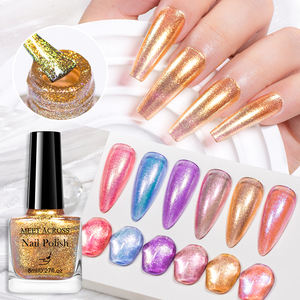 MEET ACROSS 8ml Schnelltrocknender, wasserbasierter, abziehbarer und abreißbarer Nagellack, Chamäleon-Nagellack - Product Image 3