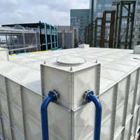 Bandes d'étanchéité en caoutchouc pour réservoirs en PRF testées SGS, garantie 1 an, qualité alimentaire pour l'eau potable et la lutte contre l'incendie