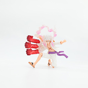 2 Designs 15.5cm Pirate King Luffy Sun God Battle Nika Action Figure <span class=keywords><strong>Anime</strong></span> <span class=keywords><strong>Manga</strong></span> PVC Figure Toy Home Desk Ornaments - Product Image 6