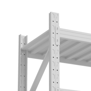 4 Level Boltless Adjustable Durable Foldable Steel Storage Shelves Powder Coated Cold Rolled Rack Heavy Duty Industrial - Product Image 6