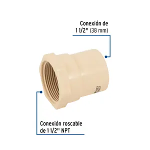 Master con 84 unidades conector hembra CPVC 1-1/2 ', Foset - Product Image 2