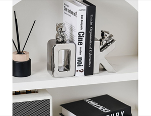 Supporto per <span class=keywords><strong>Libri</strong></span> Creativo a Forma <span class=keywords><strong>di</strong></span> Alfabeto, Ornamenti in Ceramica <span class=keywords><strong>di</strong></span> Alta Qualità per Soggiorno, Mobile TV, Decorazione per Portico - Product Image 3