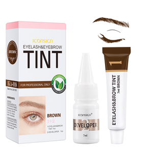 Améliorateurs de sourcils bruns tache de sourcils Gel de sourcils teinté teinte de sourcils <span class=keywords><strong>et</strong></span> de <span class=keywords><strong>cils</strong></span> Kit de <span class=keywords><strong>teinture</strong></span> de <span class=keywords><strong>teinture</strong></span> de sourcils professionnel longue durée - Product Image 1